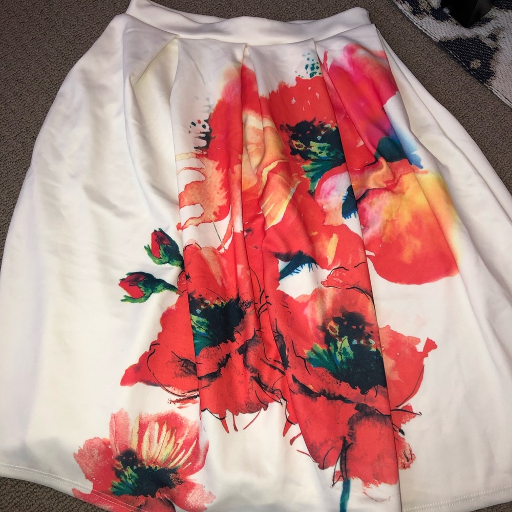Floral skirt